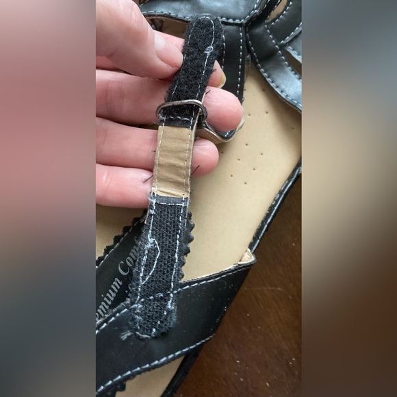 Ladies Size 10 W Premium Comfort by Jennifer Lauren Strappy Sandals Pumps - Picture 10 of 12